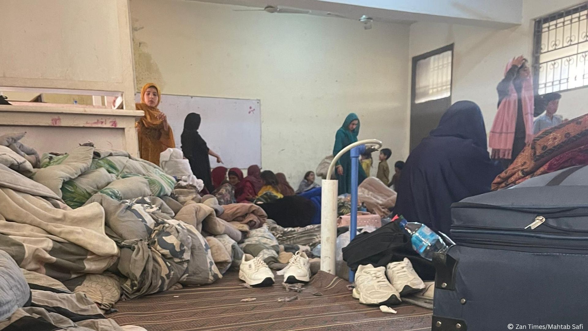 An Afghan woman journalist’s account of fifteen terrifying days in a Pakistani refugee camp